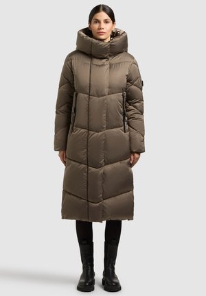 khujo MANELIA2 - Téli kabát - cane brown