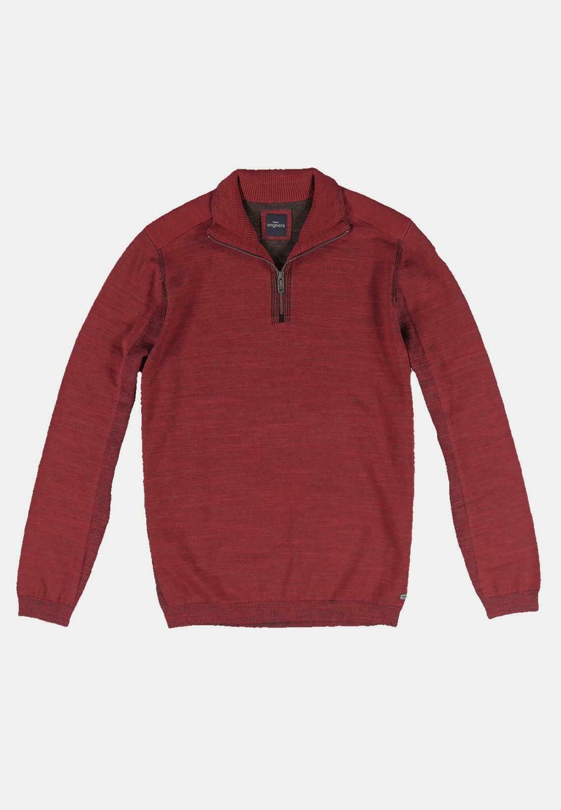 Herren Strickjacken | Engbers Strickpullover rot - MI87038 Herren Strickjacken | Engbers Strickpullover rot - MI87038