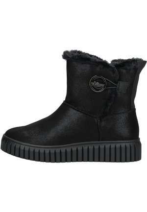 Vinterstøvler - black glitter