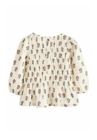 Next WIDE LEG SET - REGULAR FIT - Tygbyxor - ecru pink floral