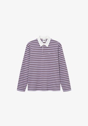 DOUBLE A BY W.W. LANDON - Pikkade varrukatega topp - minimal gray stripe