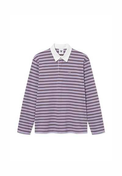 WOOD WOOD WWLANDON 25215 - T-shirt à manches longues - minimal gray stripe