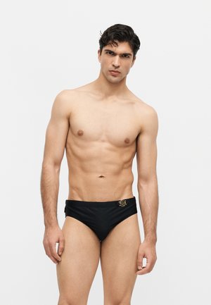 MOSCHINO SWIM SMILE SLIP - Kupaće gaće - nero