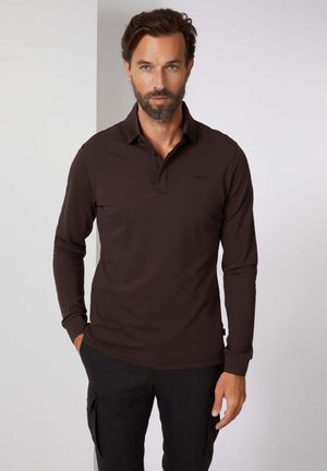 NAPOLI - Poloshirt - dark brown