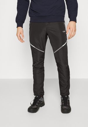 MAN PANT HYBRID - Friluftsbyxor - nero