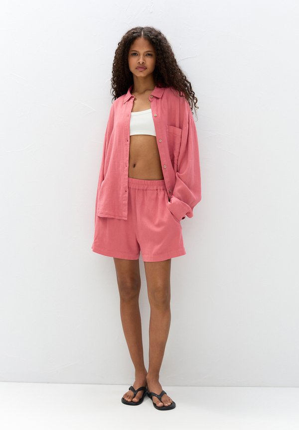 RUSTIC - Hemdbluse - berry