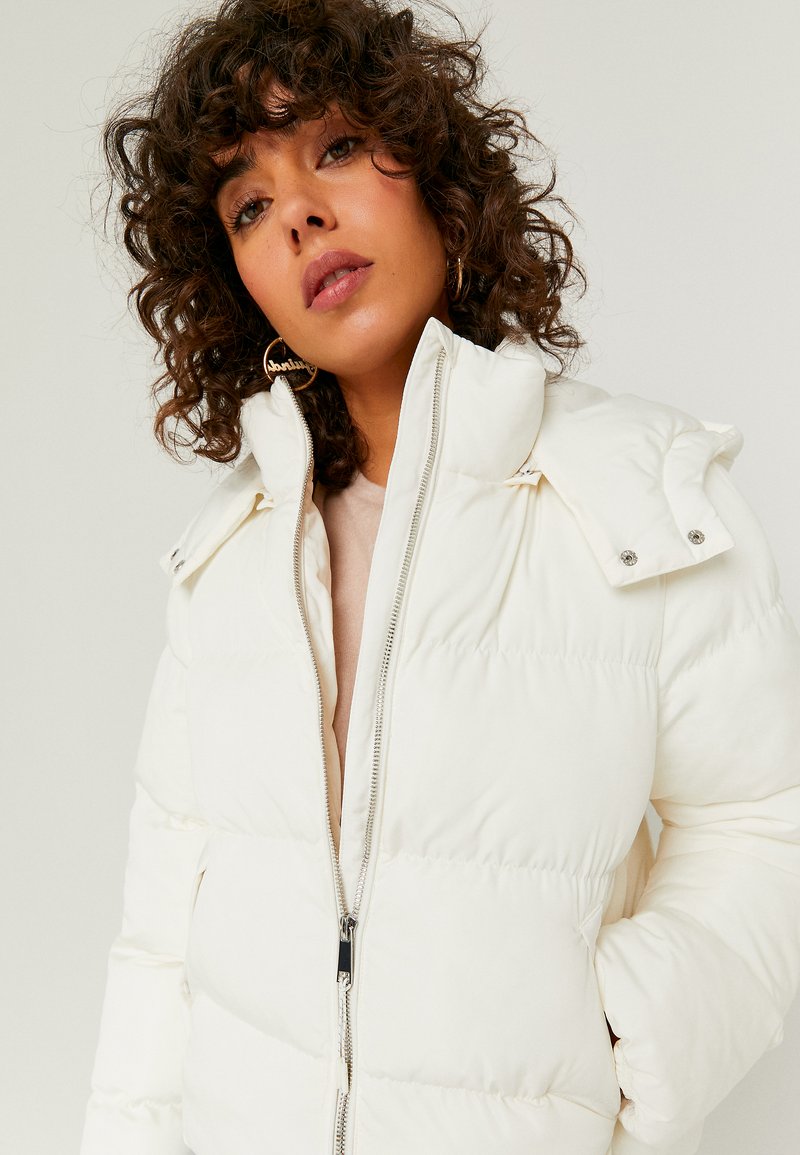 Damen Leichte Jacken | TALLY WEiJL Winterjacke white/offwhite - FF40684 Damen Leichte Jacken | TALLY WEiJL Winterjacke white/offwhite - FF40684