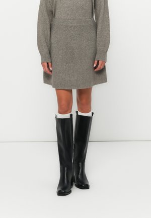 PCMALOU SKIRT - Minirok - morel