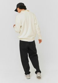 BZB COL MONTANT ZIPPÉ - Pullover - blanc