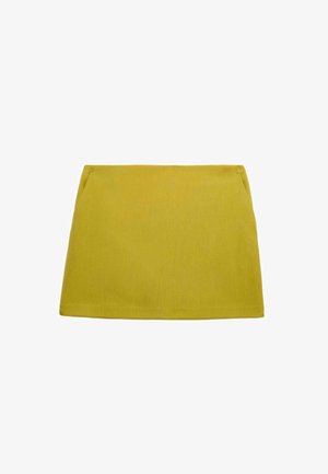 Marks & Spencer, STRAIGHT MINI - Mini skirt - moss