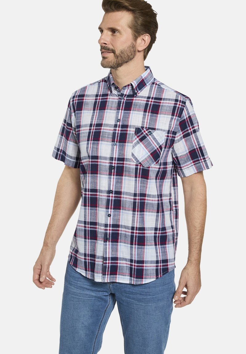 BABISTA Homme Chemise À Manches Courtes Bellanza Blanc, M - 39/40