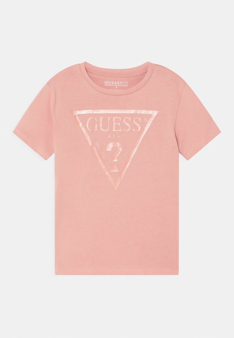 Guess JUNIOR CORE - T-shirt estampada - dreamy rose