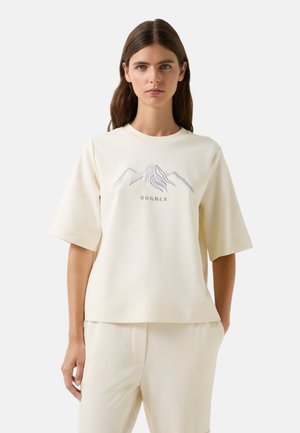 T-Shirt print - creme