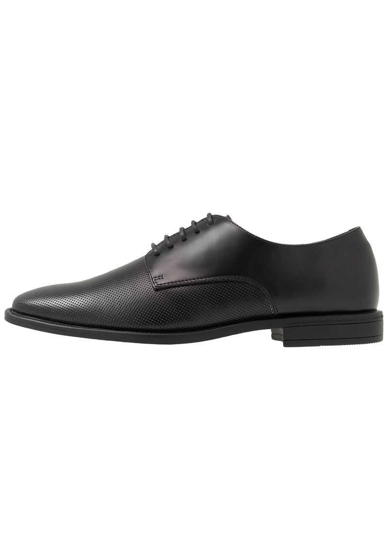 Pier One Zapatos con cordones black/negro Zalando.es