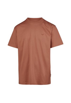 LIGULL BOXY 2 - Basic T-shirt - russet