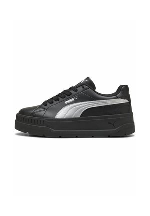 Puma, KARMEN CLASSIC METALLIC GLAM SNEAKERS - Zapatillas skate - black- silver-coloured