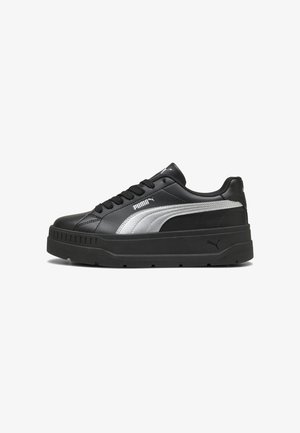 Puma, KARMEN CLASSIC METALLIC GLAM SNEAKERS - Zapatillas skate - black- silver-coloured