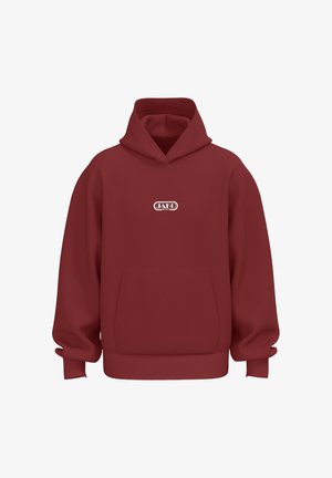 JAKO, JAKO WARDROBE HOODY FUSSBALL - TEXTILIEN - SWEATSHIRTS - Kapuzenpullover - rot
