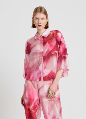 Calliope, CAMICIA FIORI - Chemisier - var rosa vivo