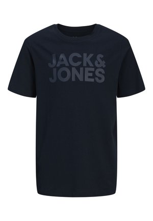 Jack & Jones Junior, JJECORP LOGO TEE O NECK - T-shirts print - navy blazer 5