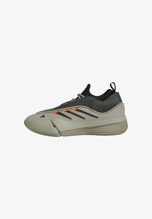 LILLARD LOW - Basketball shoes - silver pebble legend ivy impact orange