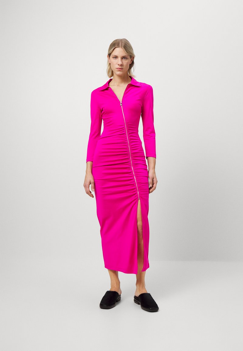 KARL LAGERFELD SHIRT DRESS Shirt dress very berry/pink Zalando