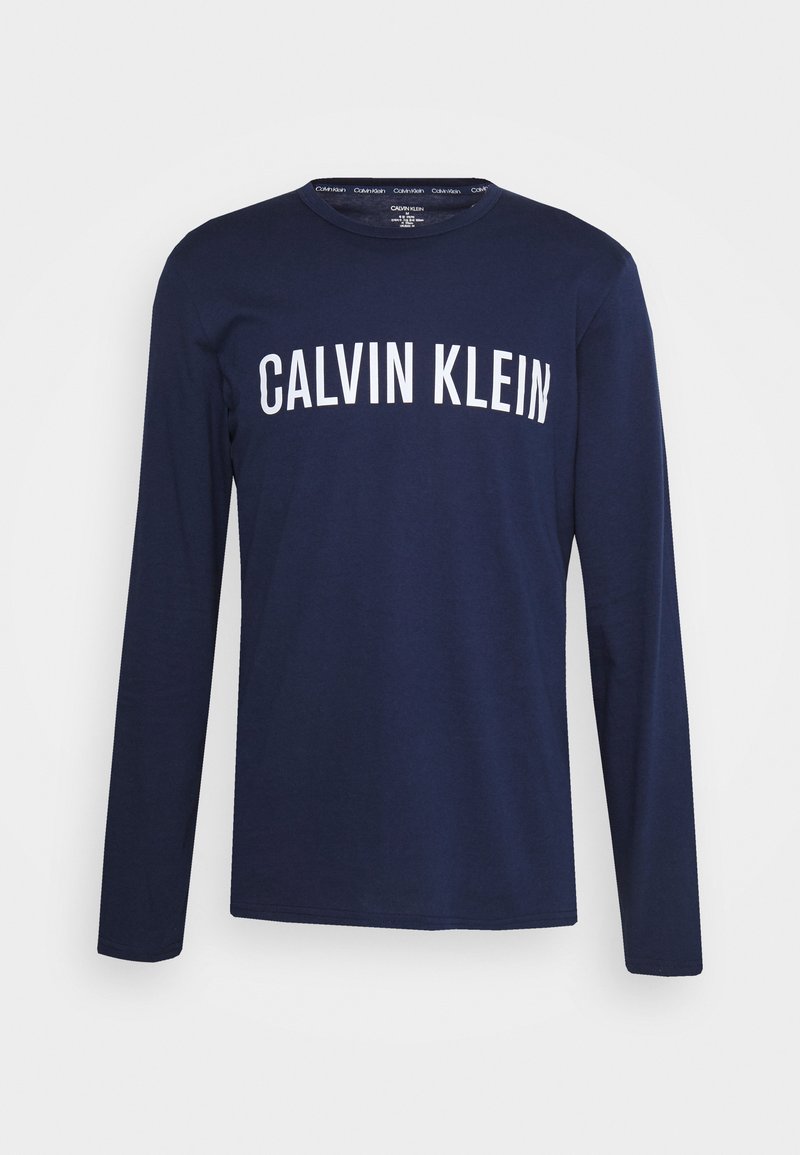 Herren Pyjamas | Calvin Klein Underwear CREW NECK Nachtwäsche Shirt blue/blau - NG96835 Herren Pyjamas | Calvin Klein Underwear CREW NECK Nachtwäsche Shirt blue/blau - NG96835