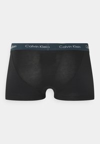 Calvin Klein Underwear LOW RISE TRUNK STRETCH 3 PACK - Cuecas boxer - hemisphere/direct green/blue