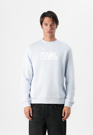 CREW NECK - Sweatshirt - light blue