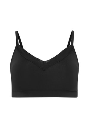 Jockey, JOCKEY® SOFT STRETCH LACE BRA - Bustino - black