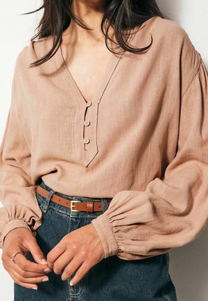 Blouse - brown