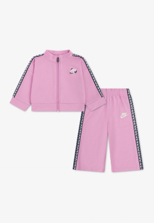 Nike Sportswear RETRO REMIX TRACK SET - Pantaloni de trening - pink rise