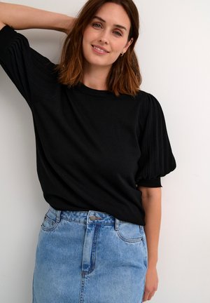 KALONE - T-shirts basic - black deep