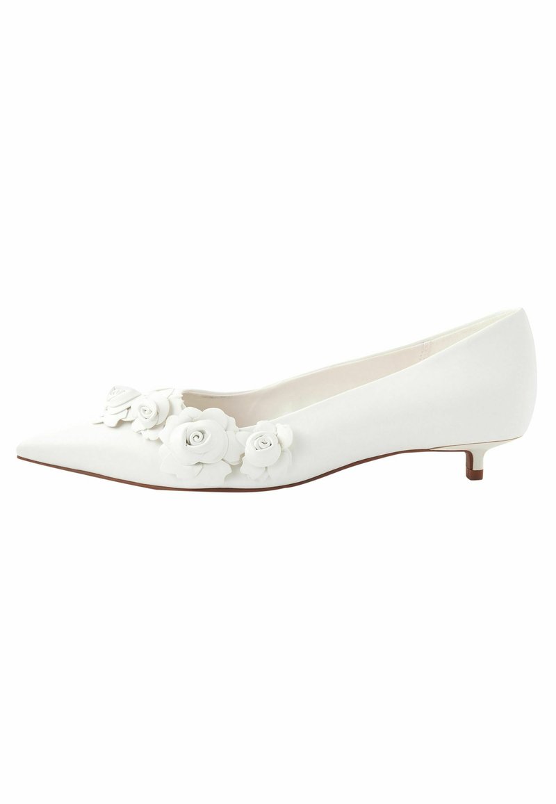 Next FOREVER COMFORT CORSAGE KITTEN COURT- REGULAR FIT - Balerínky - white