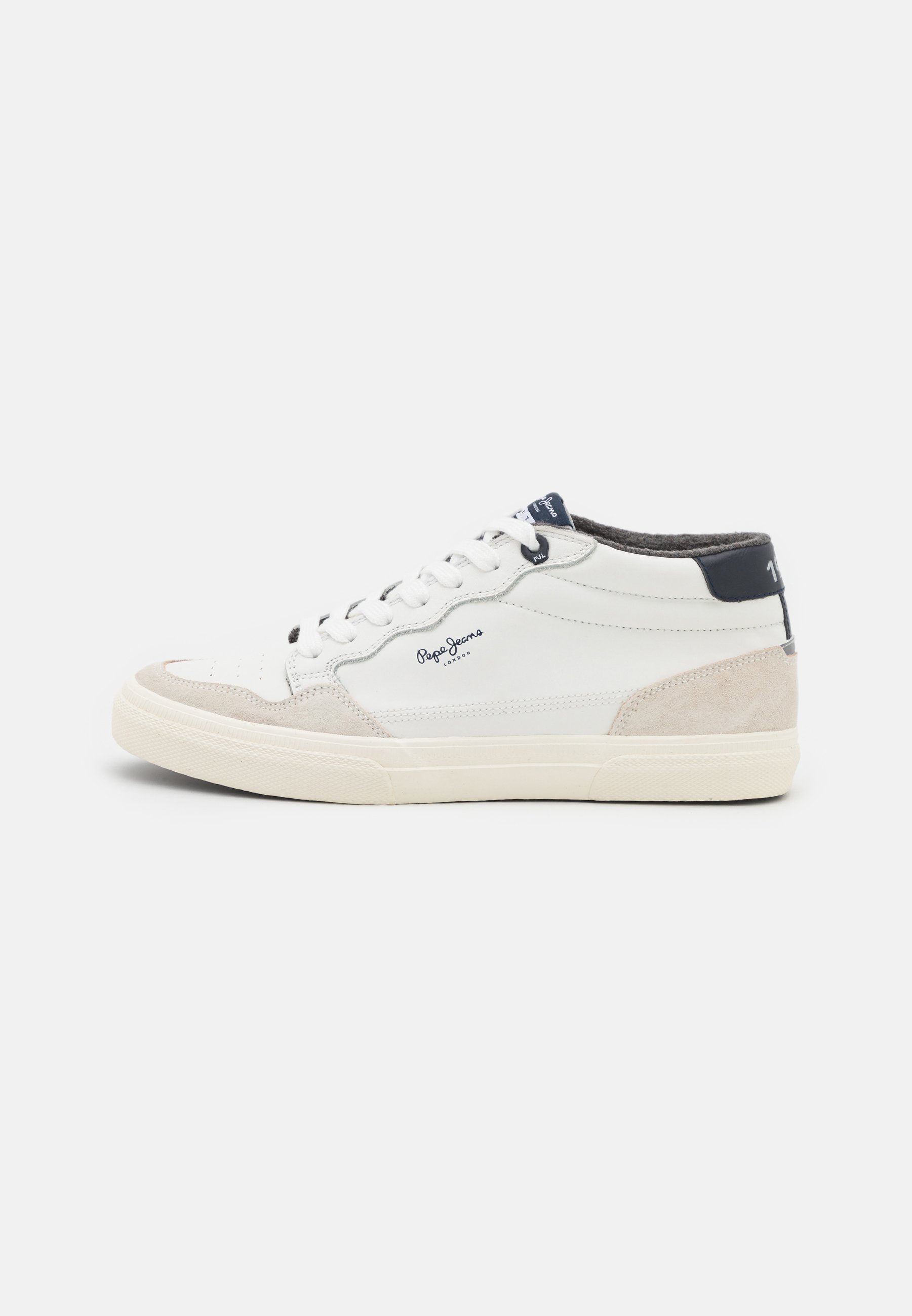 Pepe Jeans KENTON ORIGINAL - Sneakers alte - white/bianco - Zalando