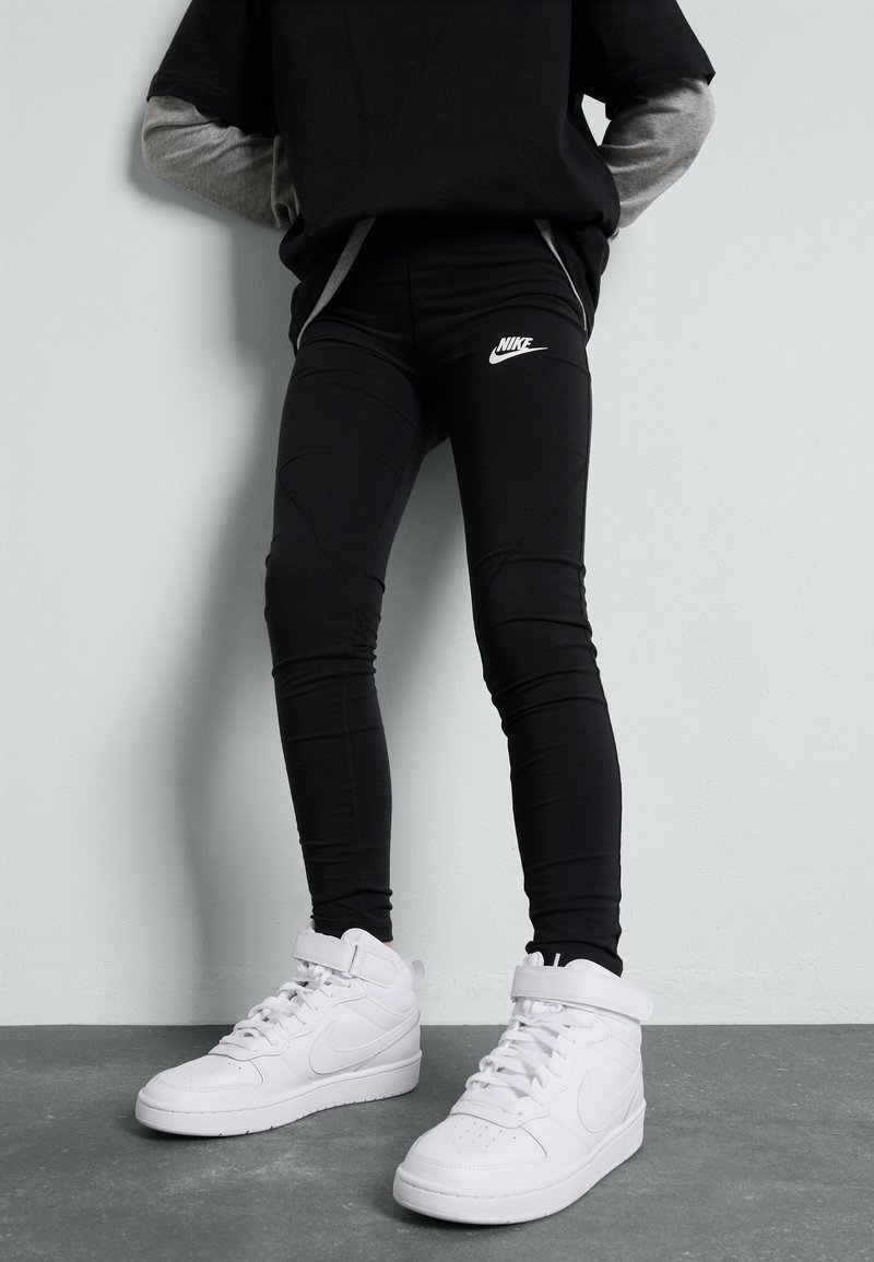 Nike Sportswear - FAVORITES - Leggings - Hosen - black/white, Vergrößern