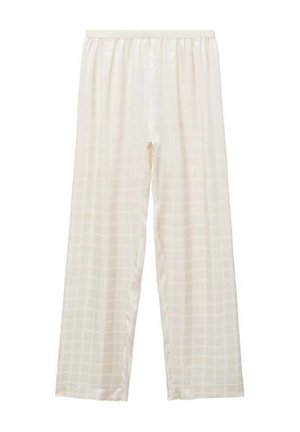 CHECK - Nachtwäsche Hose - ivory white