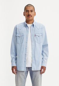 Levi's® BARSTOW WESTERN STANDARD - Cămașă - juniper icy light wash