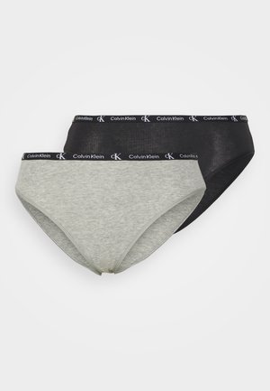 MODERN 2 PACK - Briefs - black/grey heather