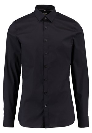 OLYMP HERREN HEMD NO. 6 SUPER SLIM FIT LANGARM - Overhemd - schwarz (15)