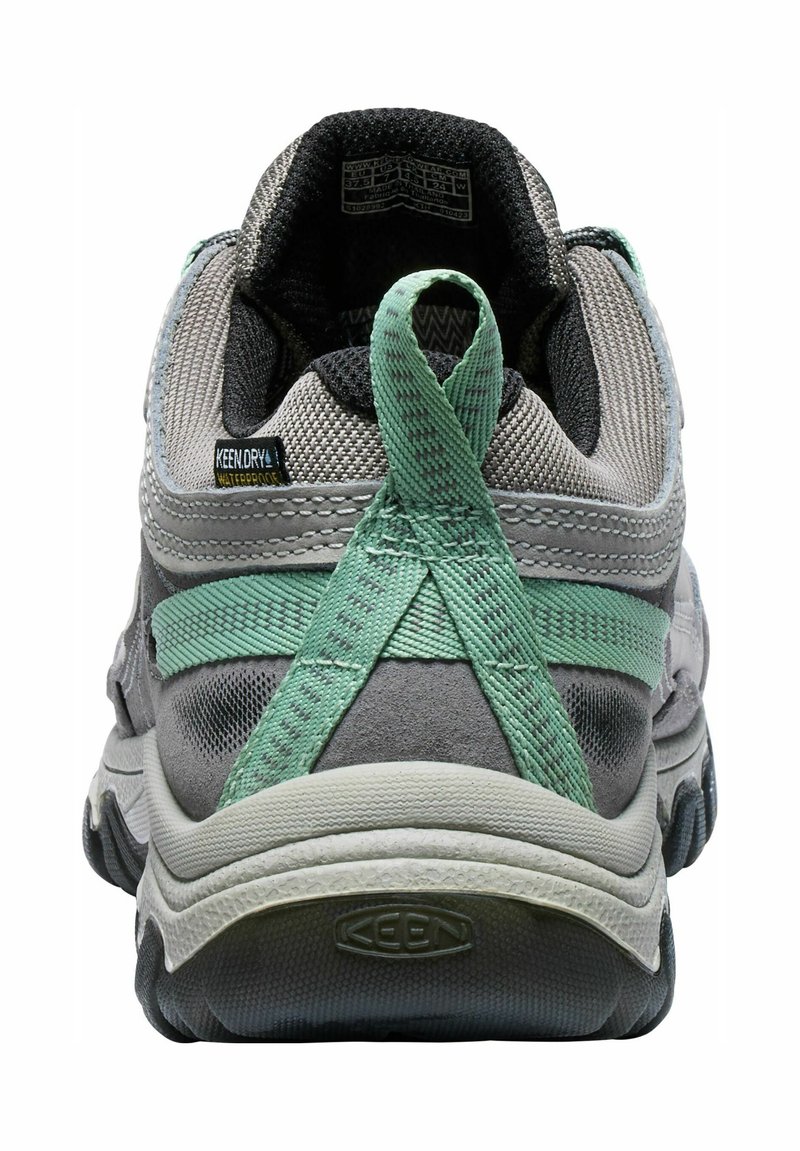 KEEN Chaussures de randonnée en cuir imperméables, légères et respirantes pour femmes, à hauteur basse et durables