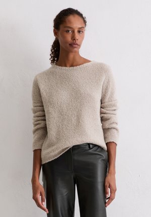 LONGSLEEVE BOAT NECK - Jumper - chalky mauve melange