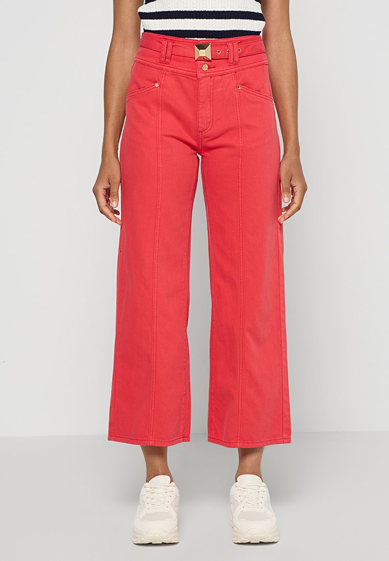Gaudi Flared Jeans rood