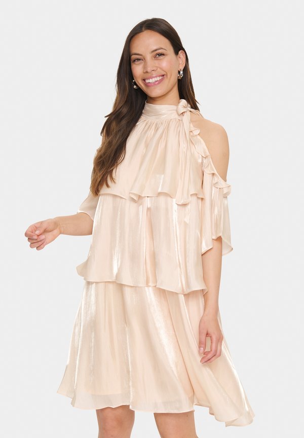 LEANASZ - Freizeitkleid - tapioca