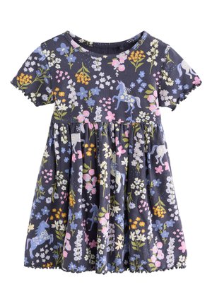 REGULAR FIT-SHORT SLEEVE - Nappali ruha - unicorn navy