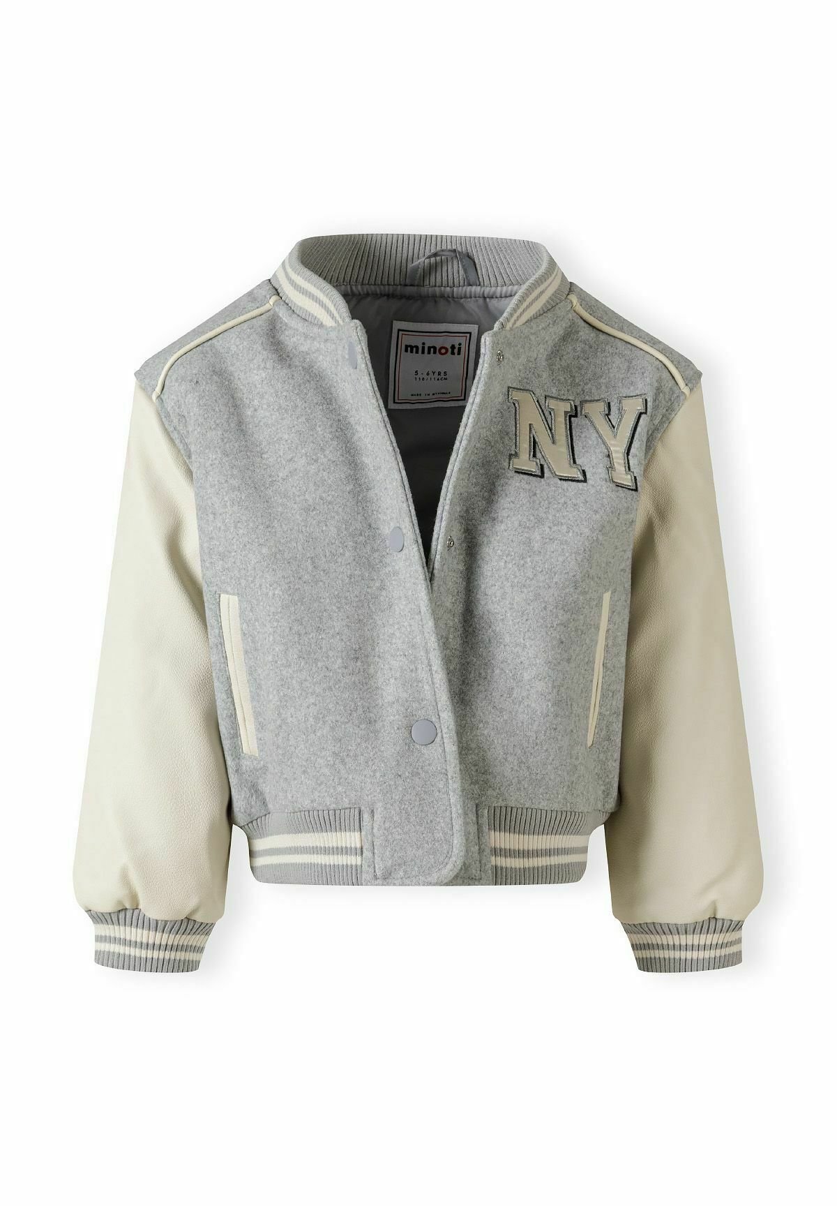 MINOTI VARSITY COLLEGE STYLE - Winter jacket - grey/light grey