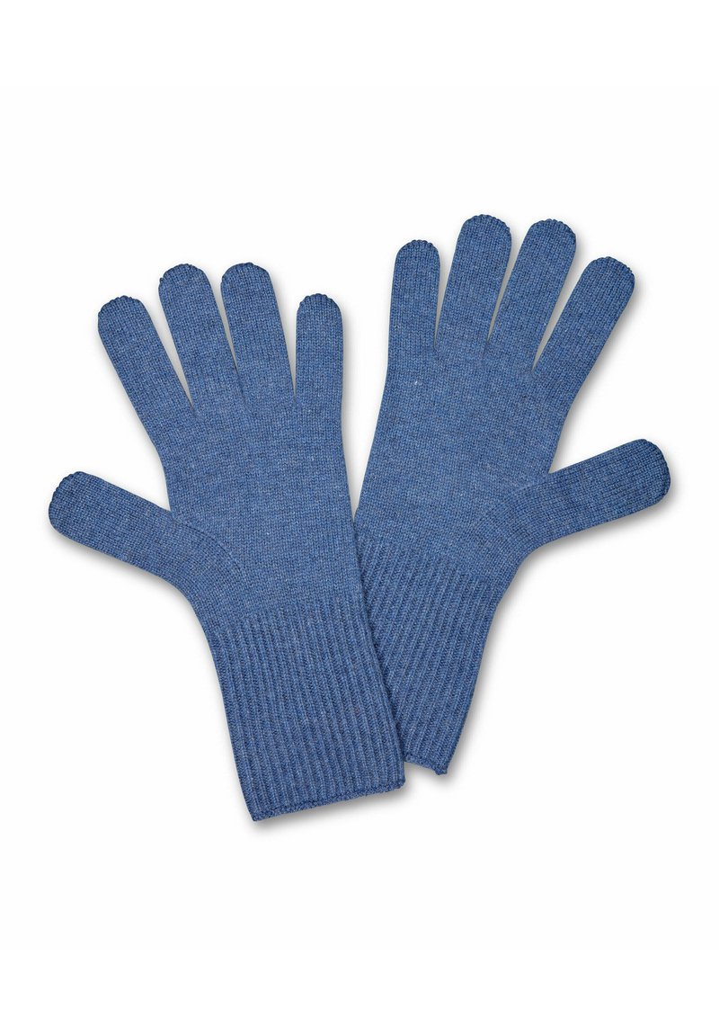 FALKE Gloves Cashmere Unisex - Fingerhandschuh - bluestone
