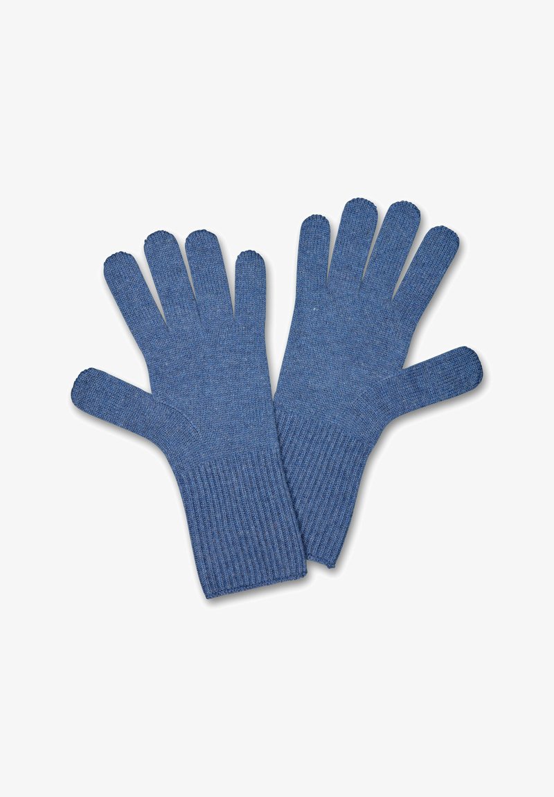 FALKE Gloves Cashmere Unisex - Fingerhandschuh - bluestone
