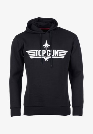 TOP GUN Kapuzenpullover - black