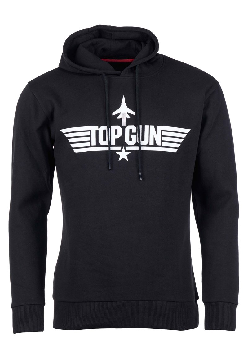 TOP GUN Hoodie black/zwart Zalando.be
